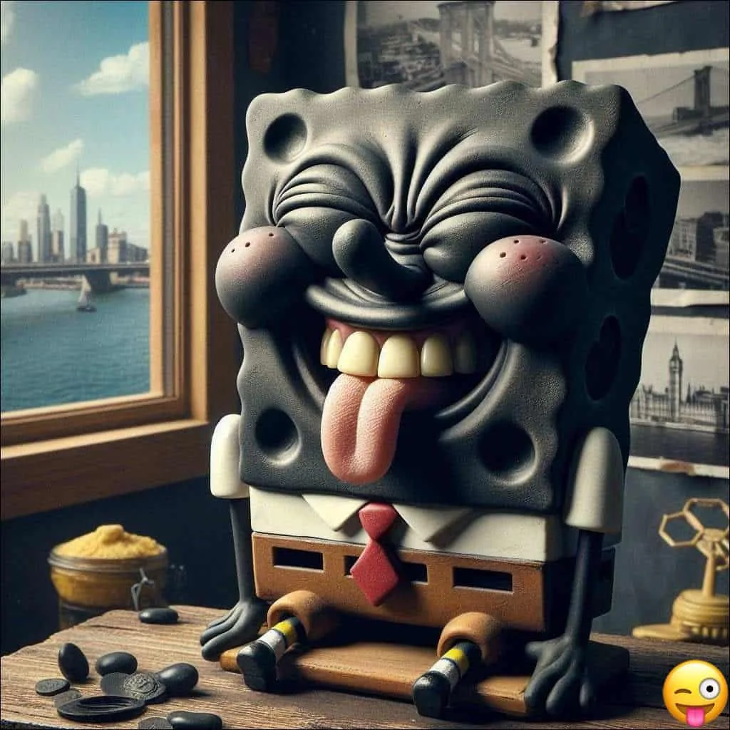 Goofy ahh Spongebob Pictures 6 black spongebob picture